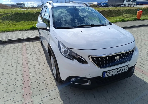 Peugeot 2008 cena 49600 przebieg: 206000, rok produkcji 2019 z Jutrosin małe 436